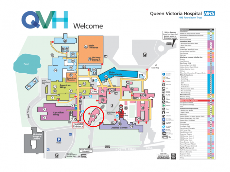 Queen victoria hospital sussex msk partnership